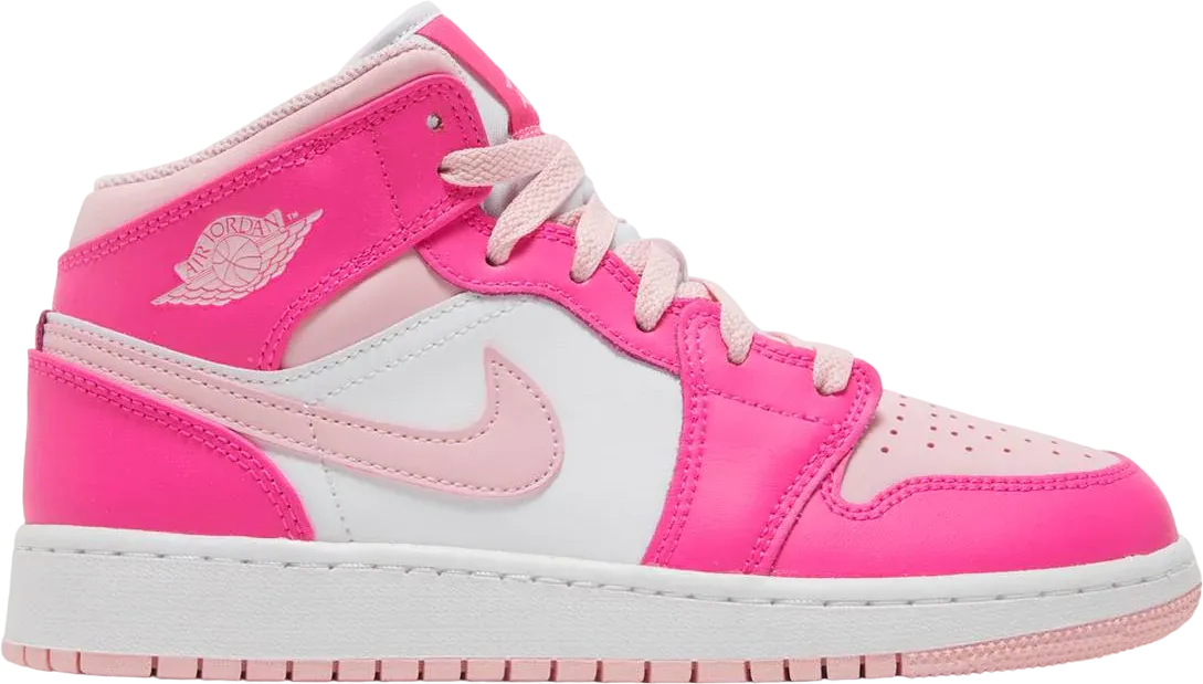 Air Jordan 1 Mid Fierce Pink