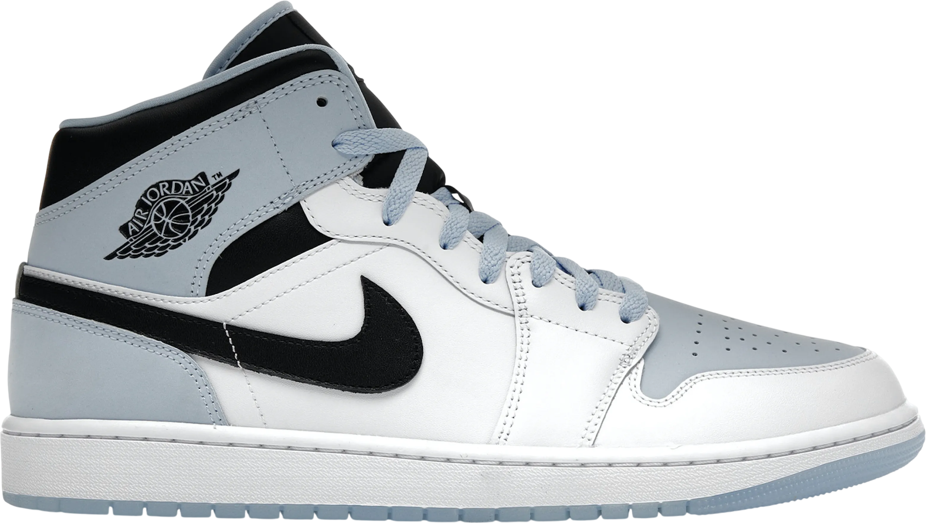 Air Jordan 1 Mid White Ice Blue