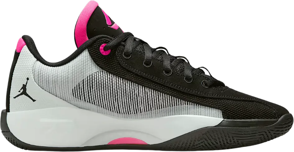 Air Jordan Luka 77 Black Hyper Pink Barely Green