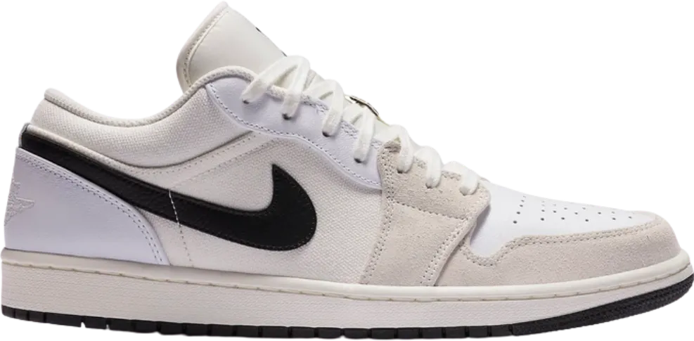 Jordan 1 Low Astrograbber White Black Sail
