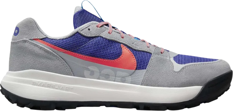 Nike Acg Lowcate Wolf Grey Bright Crimson