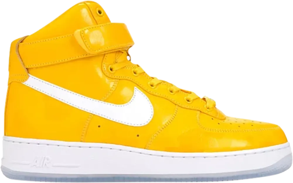 Nike Air Force 1 High Cmft Premium Qs University Gold White
