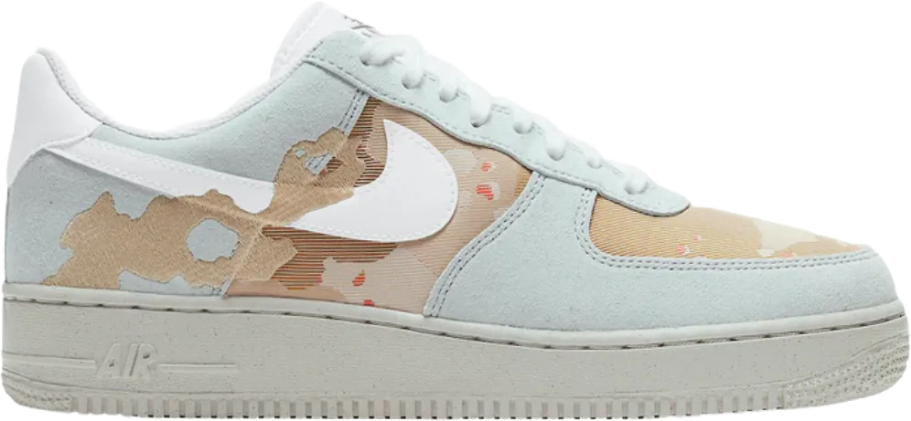 Nike Air Force 1 Low 07 Lx Embroidered Desert Camo
