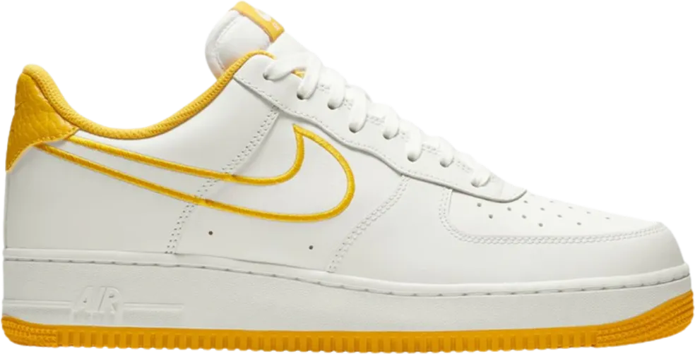 Nike Air Force 1 Low White Yellow Ochre White Yellow Ochre
