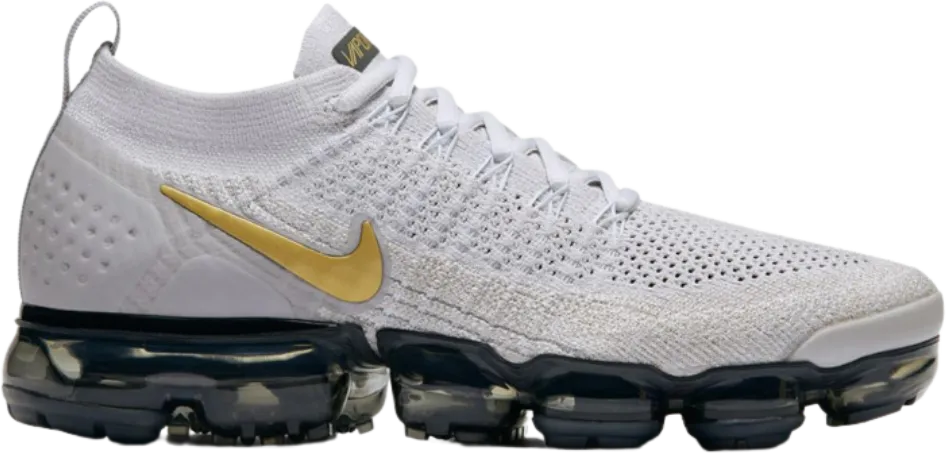 Nike Air Vapormax 2 Vast Grey Metallic Gold