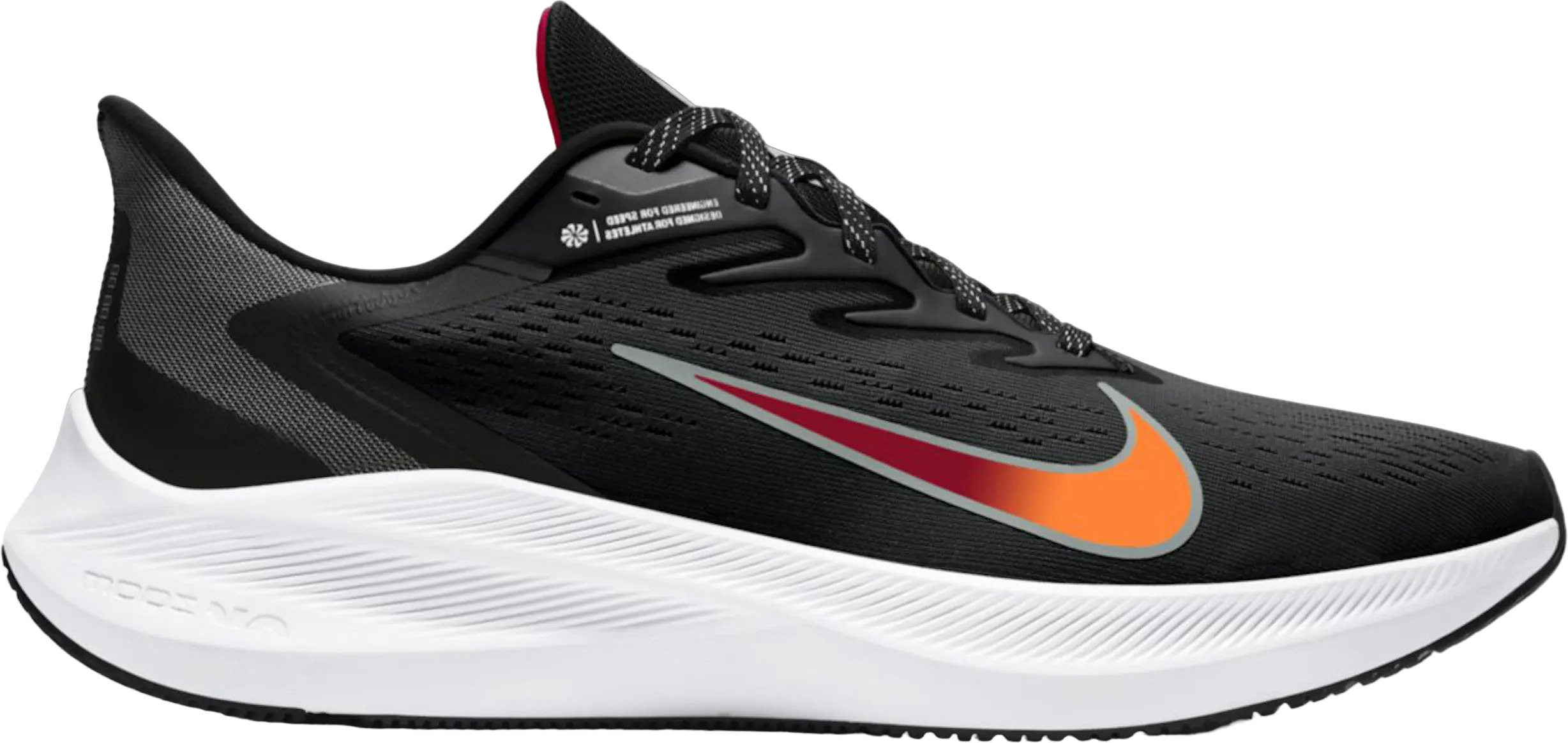 Nike Air Zoom Winflo 7 Black Total Orange