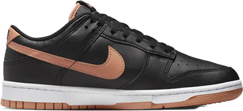 Nike Dunk Low Retro Black Amber Brown