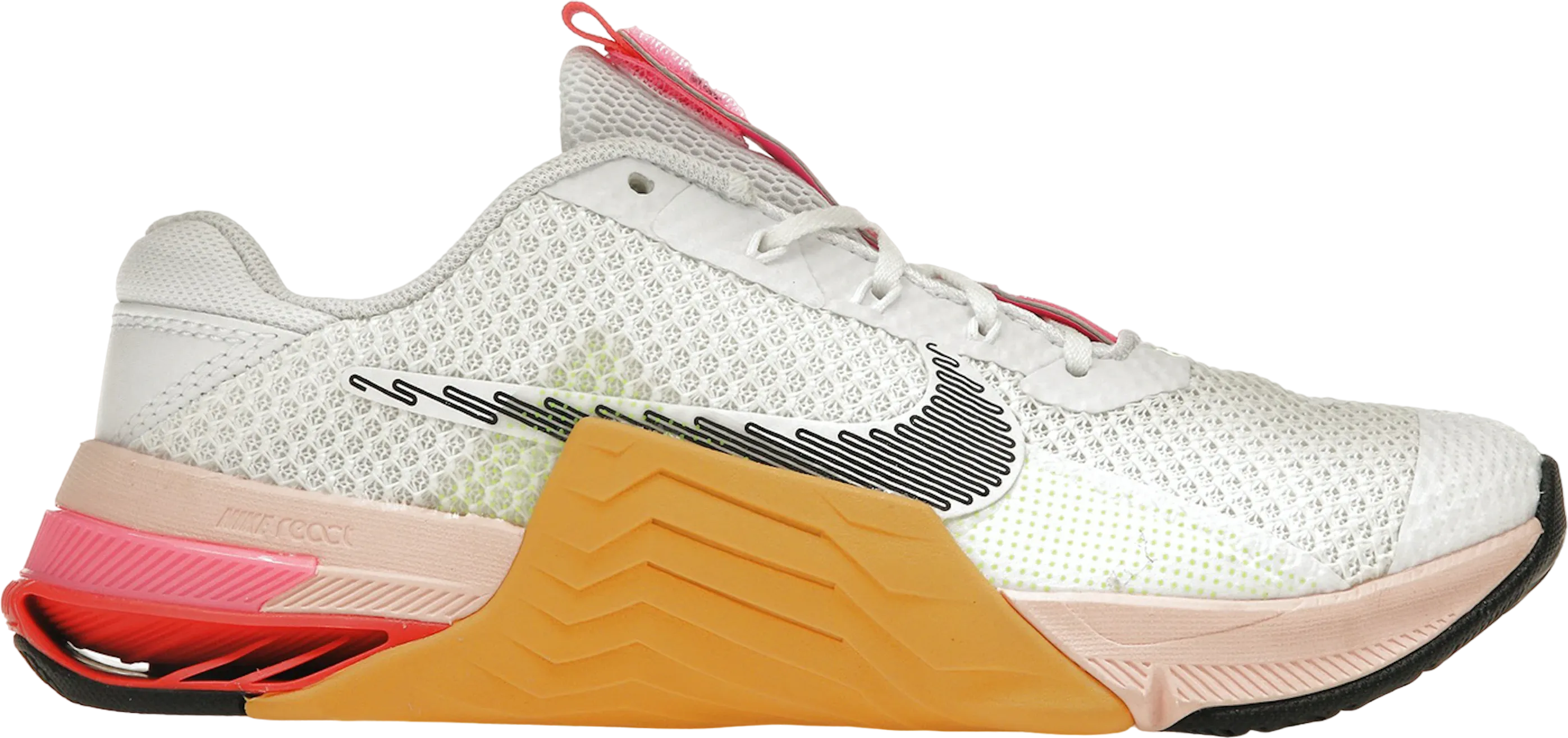 Nike Metcon 7 X White Bright Crimson Womens